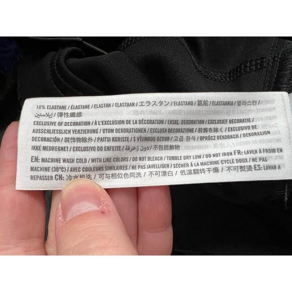 Abercrombie & Fitch Women's Curve Love Vegan Leather 90' Straight Pant SZ 26/2S - Picture 13 of 13